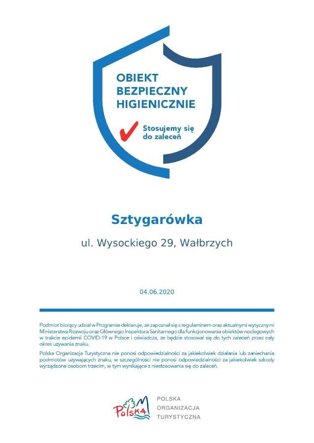 Pokoje Goscinne Stara Kopalnia Wałbrzych Eksteriør bilde